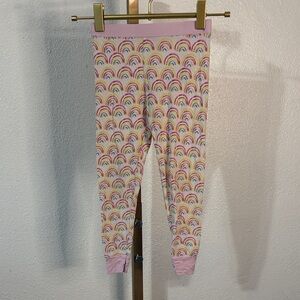Little Sleepies- bamboo Rainbow Patterned Pajama Pants- 2T